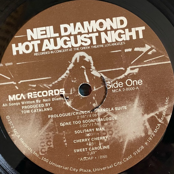 vinyl album Hot August Night. Double album. Great condition. Sweet Caroline! - Picture 13 of 16